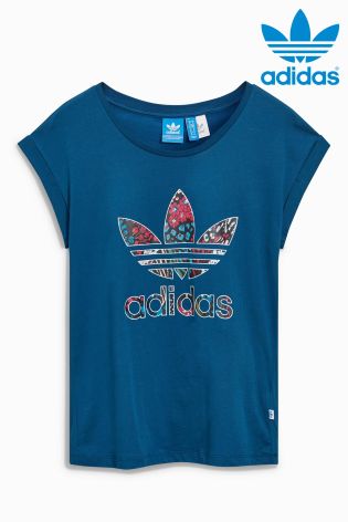 adidas Originals Tech Steel Boyfriend Roll Up Tee